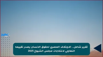 تقرير شامل.. الائتلاف المصري لحقوق الإنسان يصدر تقييمه النهائي لانتخابات مجلس الشيوخ 2025